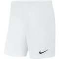NIKE CLUB PARK III SHORT/WHITE - WOMENS