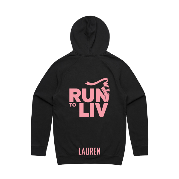 RUN 2 LIV GRAPHIC HOODIE - MEN'S