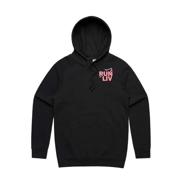 RUN 2 LIV GRAPHIC HOODIE - MEN'S
