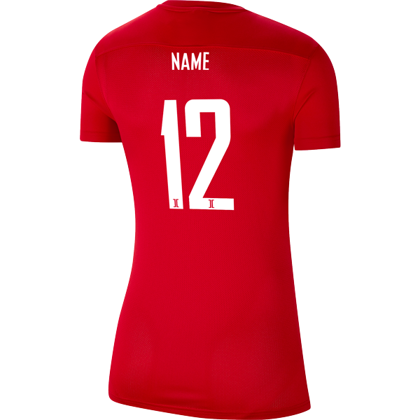PICKLEBALL WELLINGTON WOMENS NIKE PARK JERSEY - RED