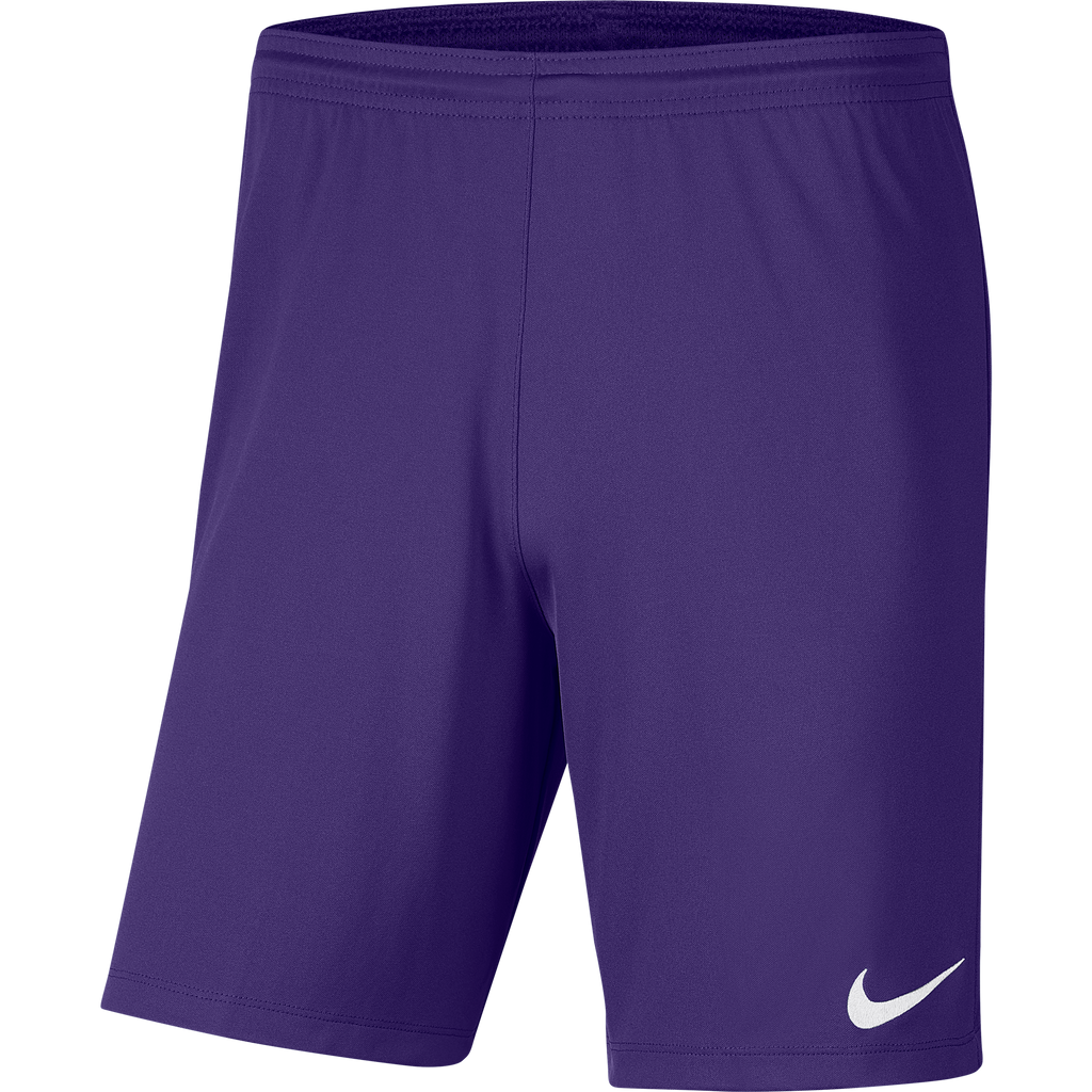 NIKE CLUB PARK III SHORT/COURT PURPLE - MEN'S