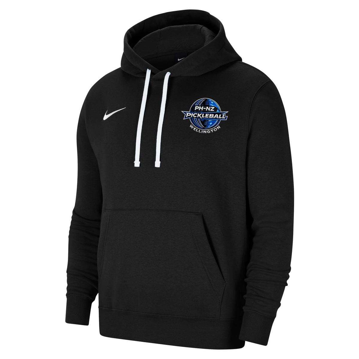 PICKLEBALL WELLINGTON MENS NIKE PARK HOODIE - BLACK