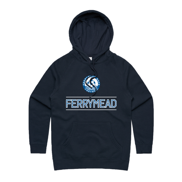 FERRYMEAD BAYS FC GRAPHIC HOODIE - WOMENS