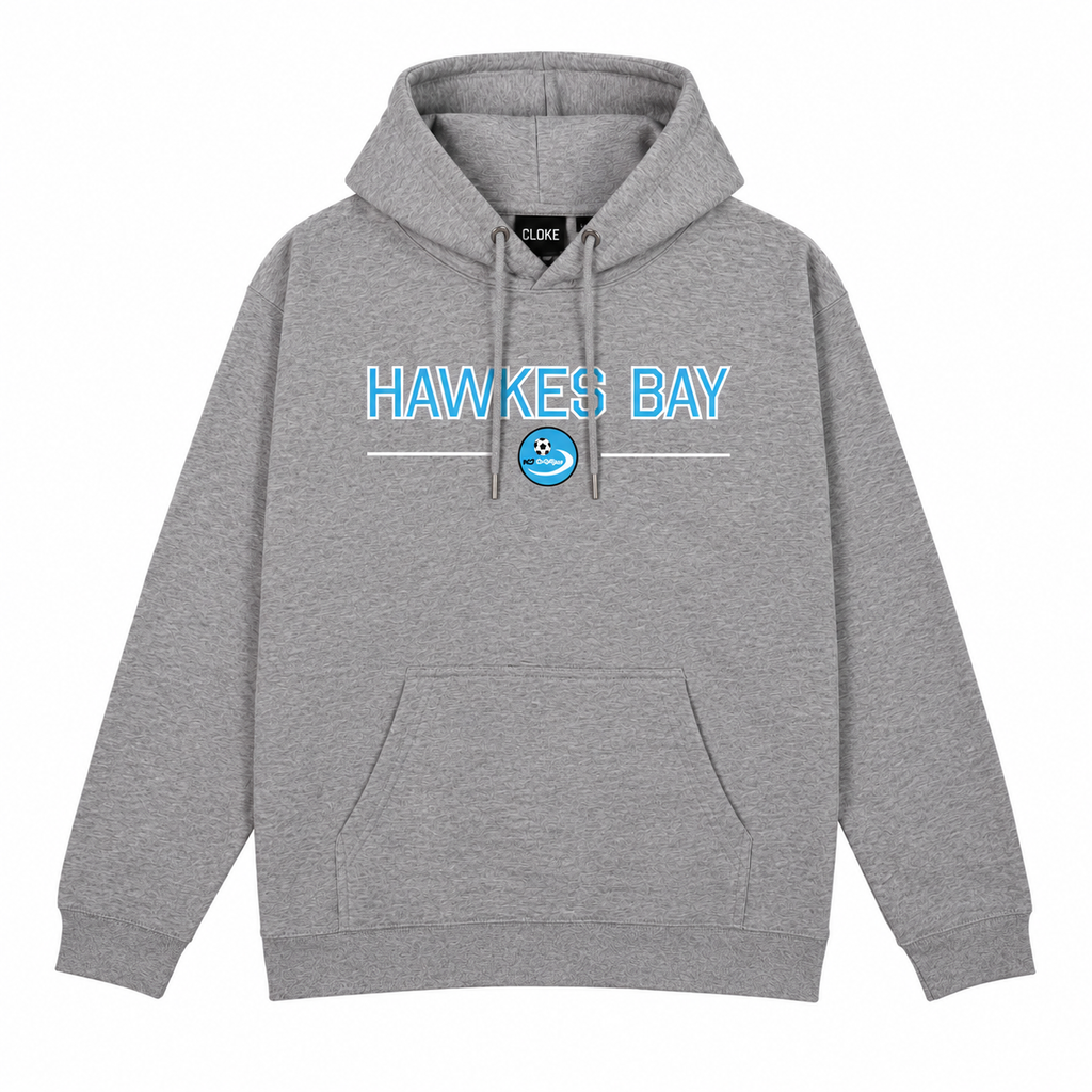 HAWKES BAY FUTSAL GRAPHIC HOODIE - WOMENS
