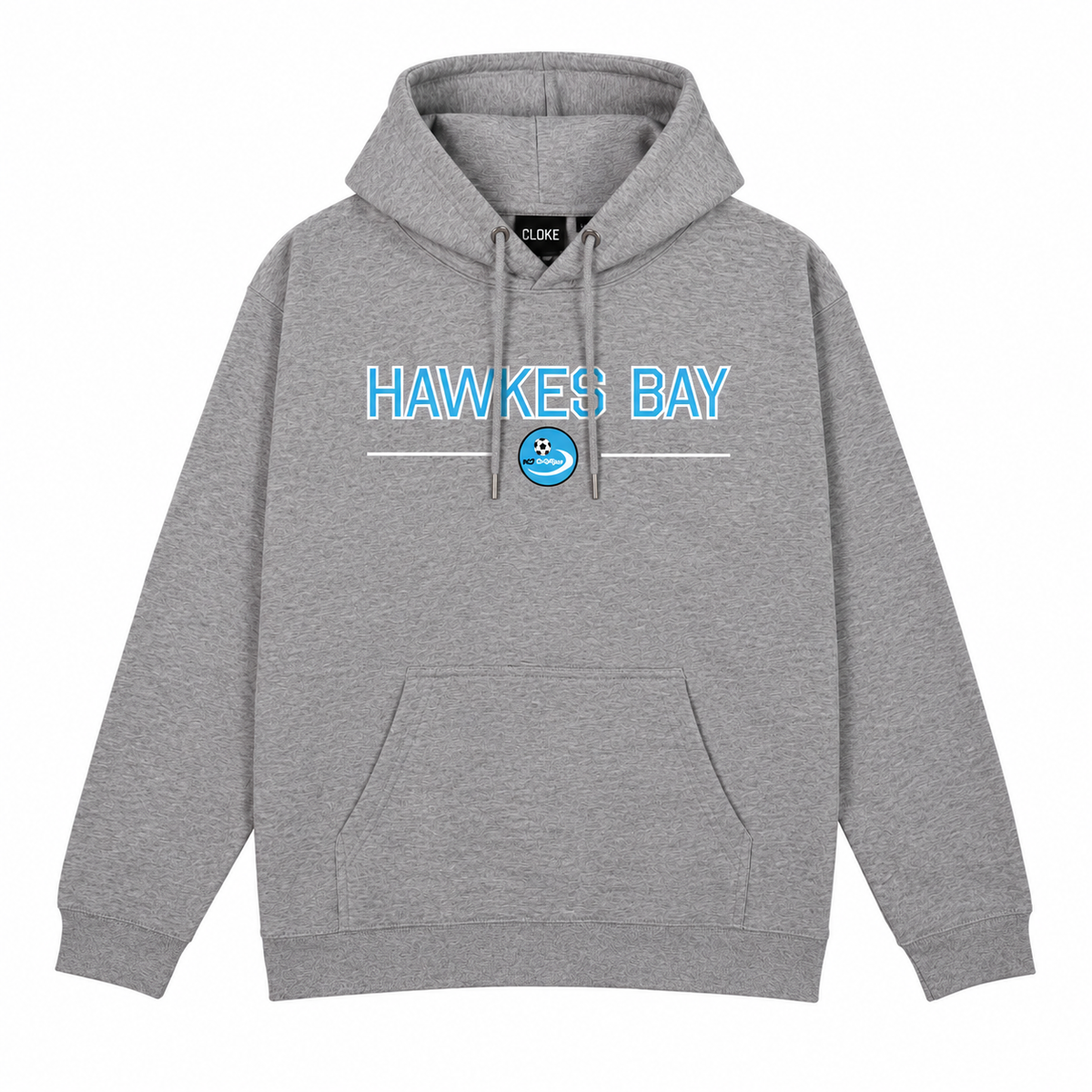 HAWKES BAY FUTSAL GRAPHIC HOODIE - WOMENS