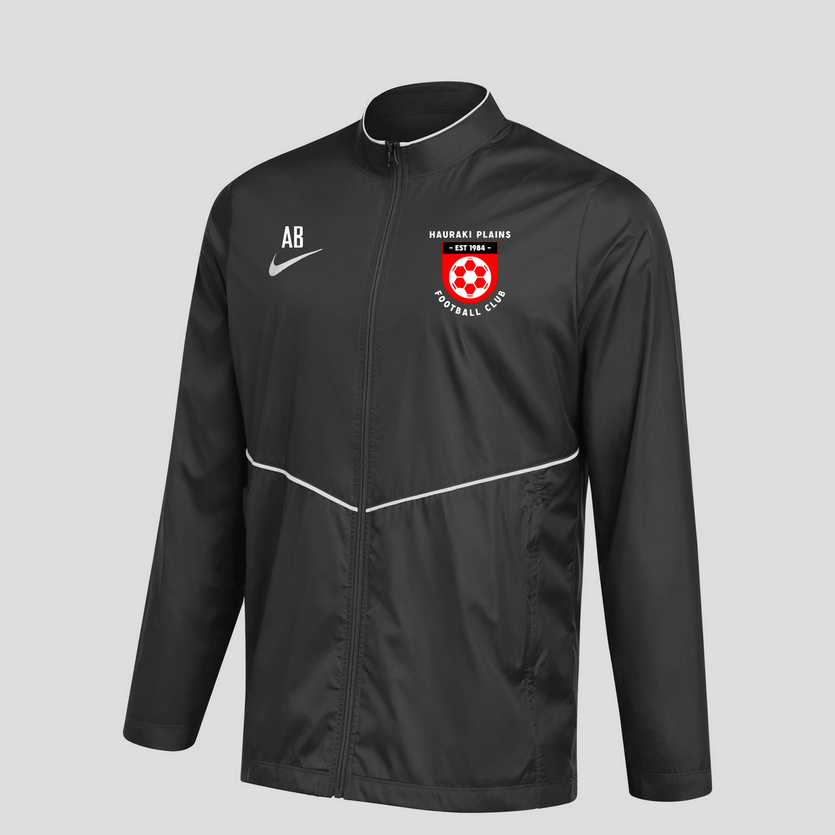 HAURAKI PLAINS FC NIKE PARK RAIN JACKET - MENS