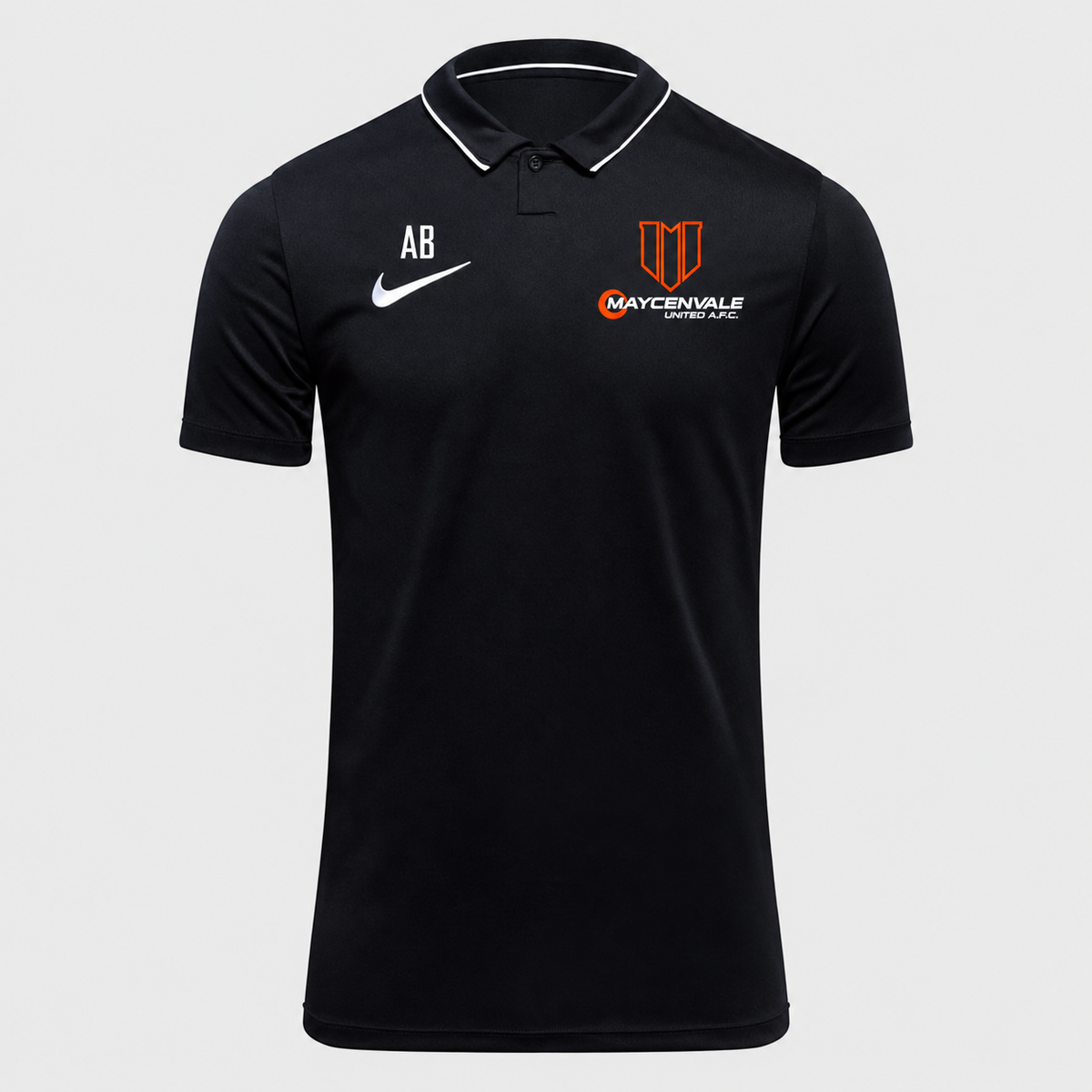 MAYCENVALE UTD AFC NIKE PARK 26 POLO - MENS