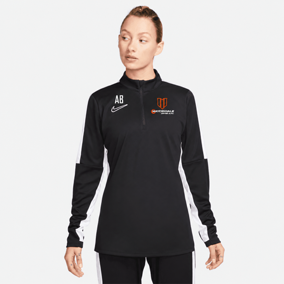 MAYCENVALE UTD AFC NIKE ACADEMY 23 DRILL TOP - WOMENS
