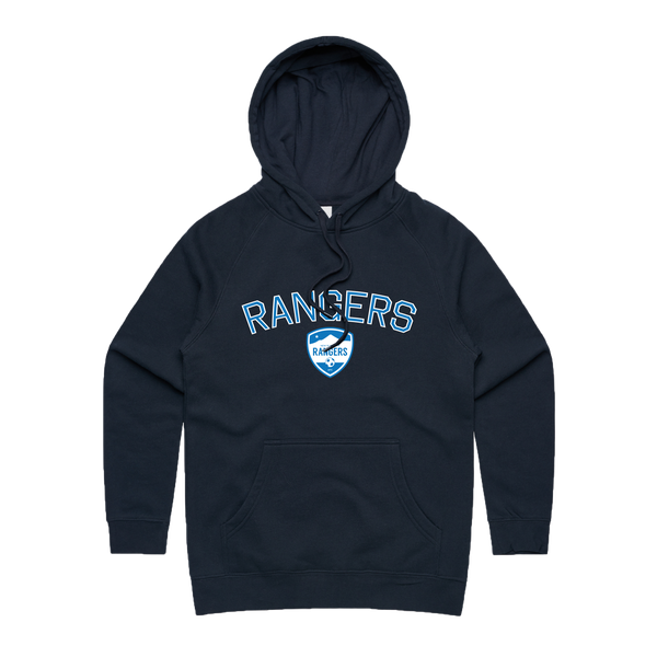 NEW PLYMOUTH RANGERS AFC GRAPHIC HOODIE - WOMENS