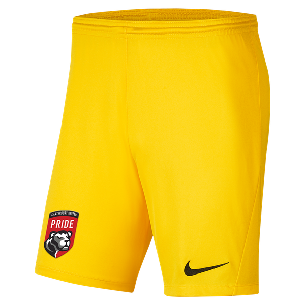 CANTERBURY UNITED PRIDE  NIKE PARK III KNIT GK SHORT - MEN'S