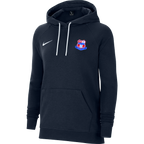 RED SOX SPORTS CLUB NIKE HOODIE - WOMEN'S