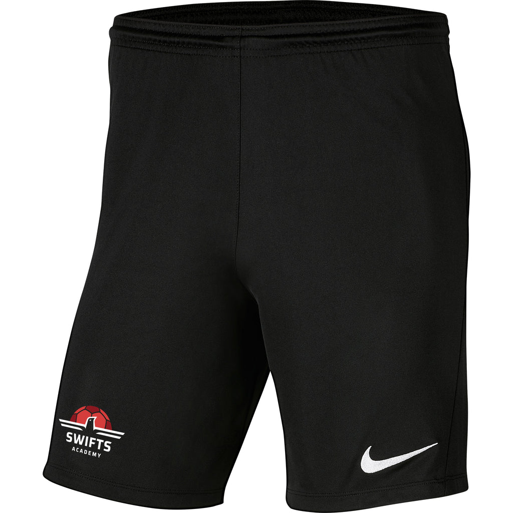 WATERSIDE KARORI SWIFTS ACADEMY NIKE PARK III KNIT SHORT - MEN'S