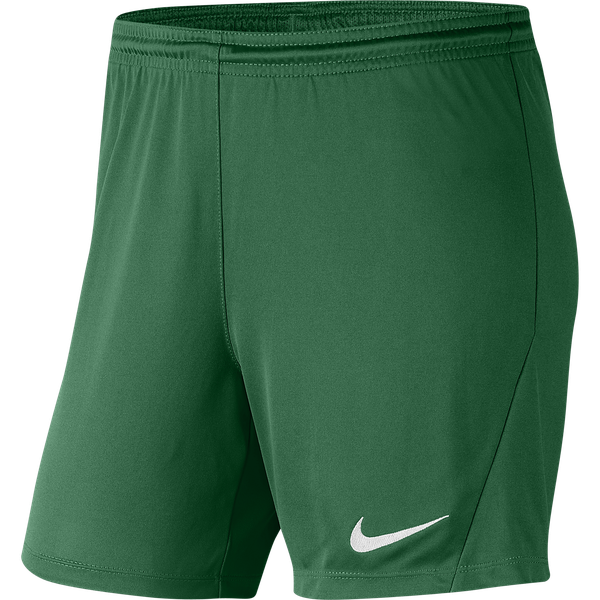 NIKE CLUB PARK III SHORT/PINE GREEN - WOMENS