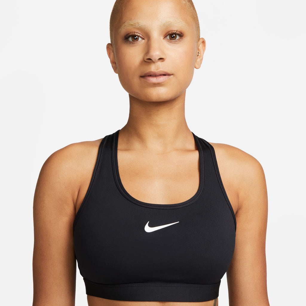 NIKE SWOOSH MEDIUM SUPPORT BRA TOP - WOMENS