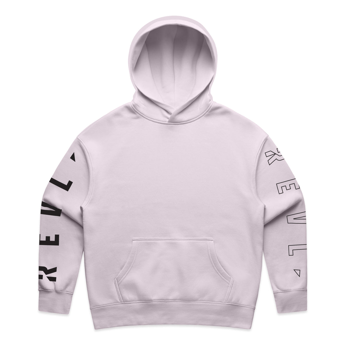 REVL RELAX HOODIE ORCHID SLEEVE BLACK  - WOMEN'S